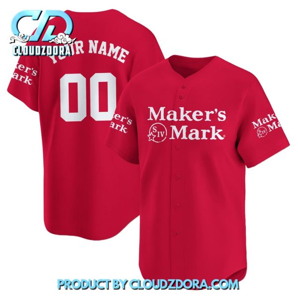 Personalized MAKER’S MARK Baseball Jersey