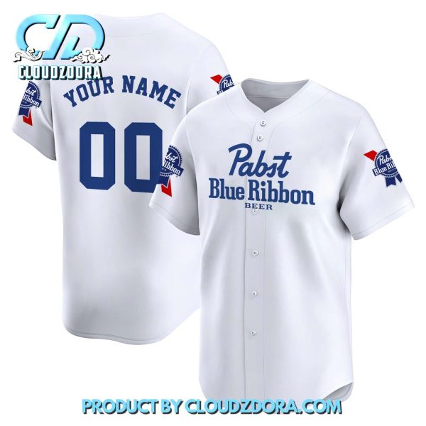 Personalized Pabst Blue Ribbon Baseball Jersey