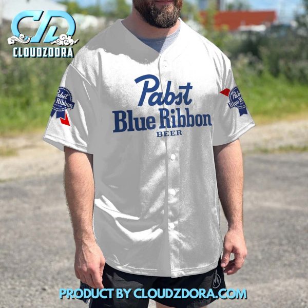 Personalized Pabst Blue Ribbon Baseball Jersey