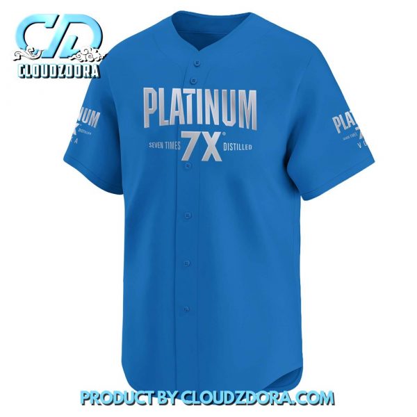 Personalized Platinum 7X Baseball Jersey