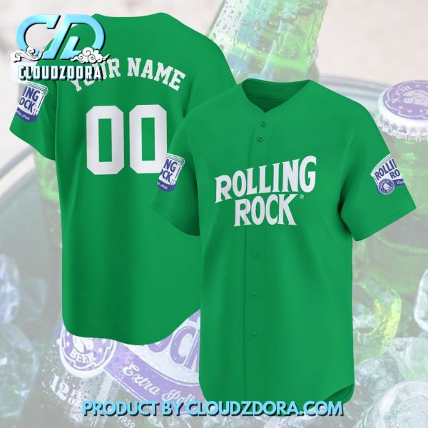 Personalized Rolling Rock Baseball Jersey