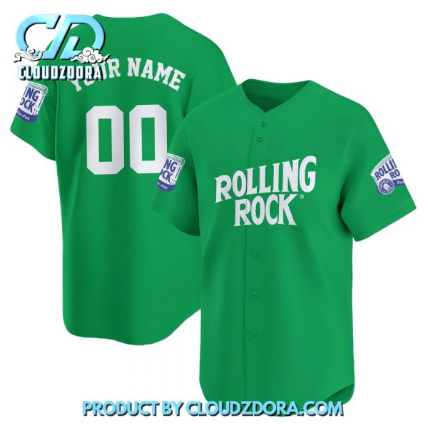 Personalized Rolling Rock Baseball Jersey