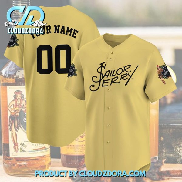 Personalized Sailor Jerry Baseball Jersey