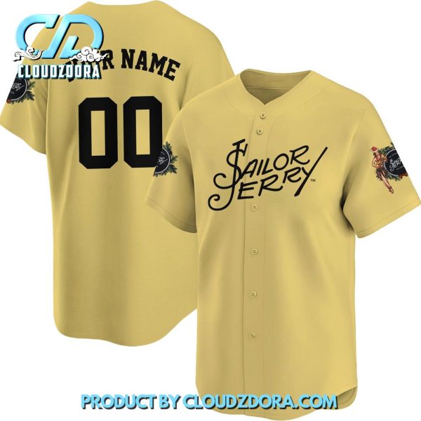 Personalized Sailor Jerry Baseball Jersey