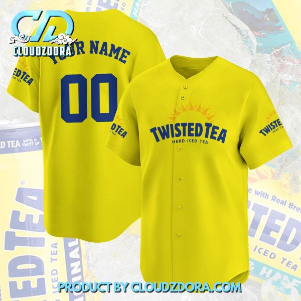 Personalized Twisted tea Baseball Jersey