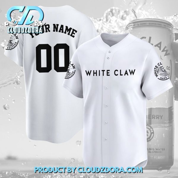 Personalized White Claw Baseball Jersey