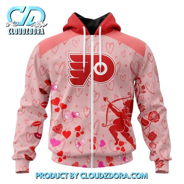 Philadelphia Flyers NHL Gift For Valentines Day 2025 Hoodie