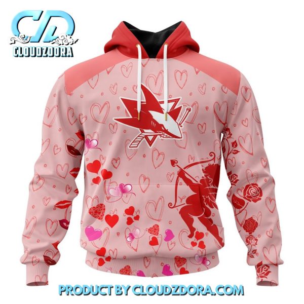 San Jose Sharks NHL Gift For Valentines Day 2025 Hoodie