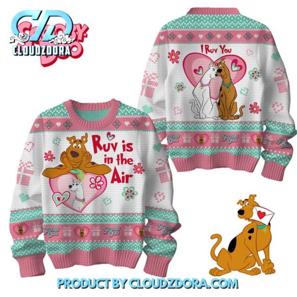 Scooby-Doo Happy Valentine 2025 Ugly Sweater