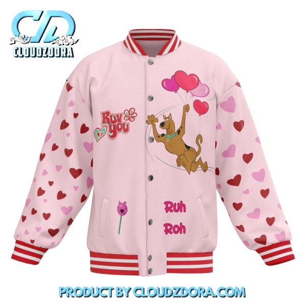 Scooby-Doo I’m All Hearts For You Baseball Jacket