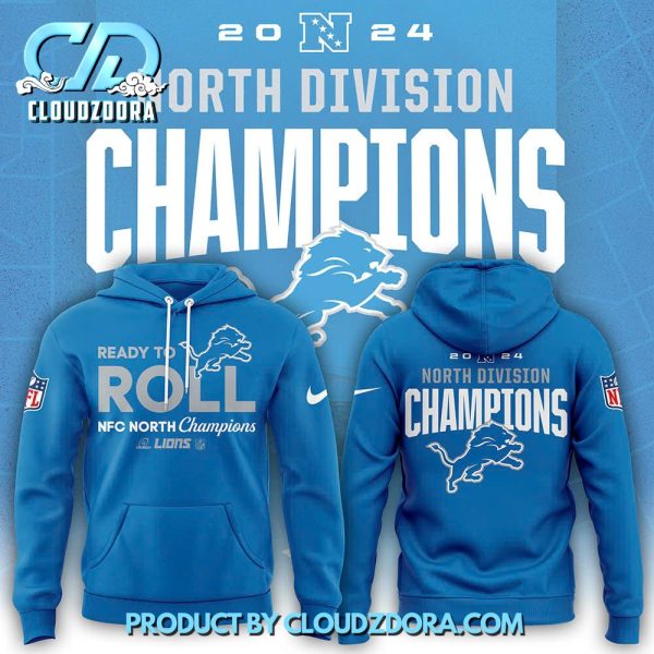 Special New Detroit Lions NFC North Champions Hoodie