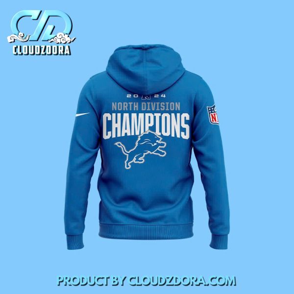 Special New Detroit Lions NFC North Champions Hoodie