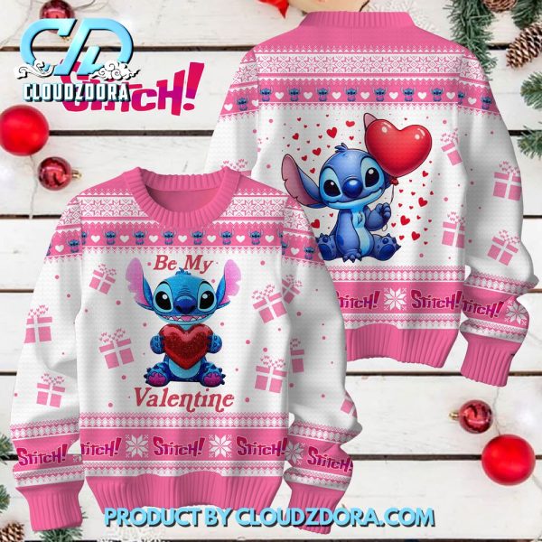 Stitch Happy Valentine 2025 Ugly Sweater