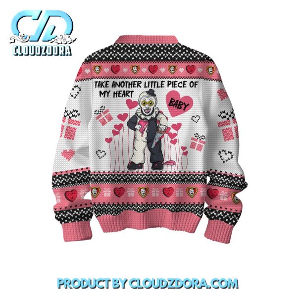 Terrifier Happy Valentine 2025 Ugly Sweater