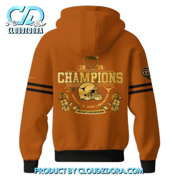 Texas Longhorns NCAA Cotton Bowl Champions Hoodie Set