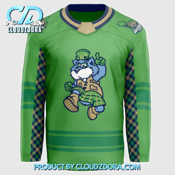 Toledo Walleye x 2024 St. CatTrick’s Day Hockey Jersey