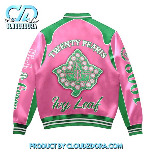 Twenty PearlsThe Story of Alpha Kappa Alpha Sorority Baseball Jacket