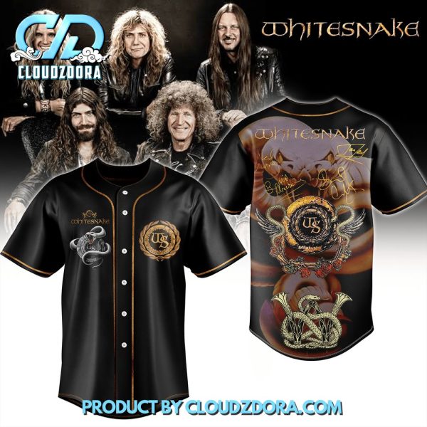 Whitesnake Rock Band New 2025 Baseball Jersey