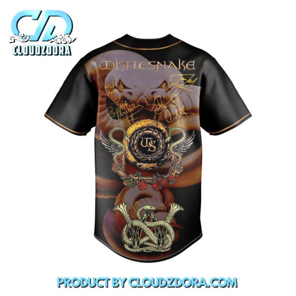 Whitesnake Rock Band New 2025 Baseball Jersey