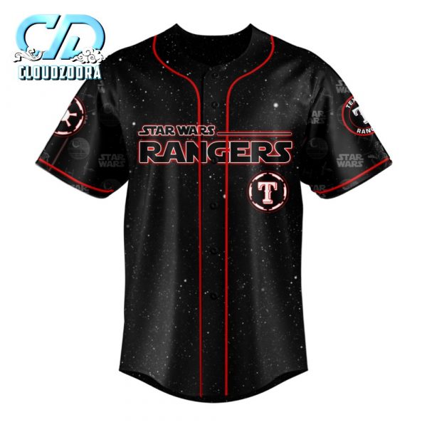 Texas Rangers MLB Star Wars Night 2025 Special Edition Jersey